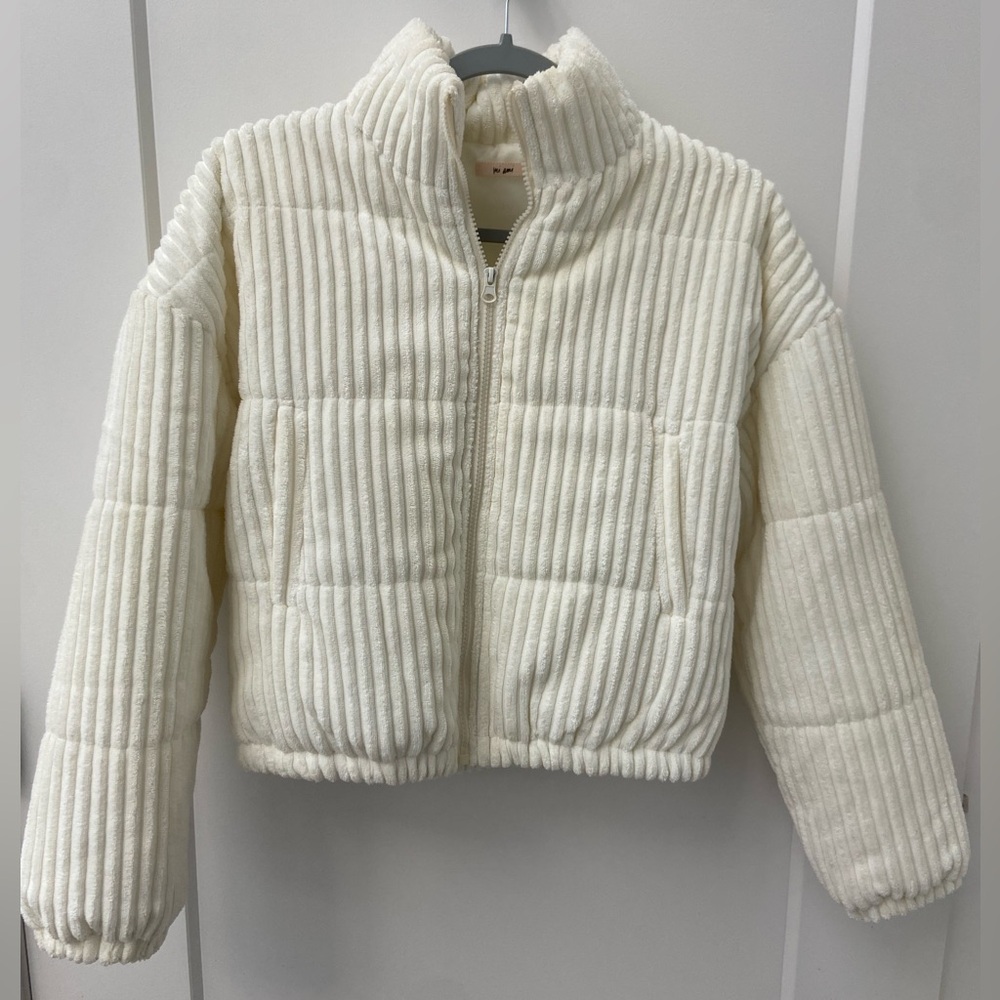 Cream Puffer Jacket